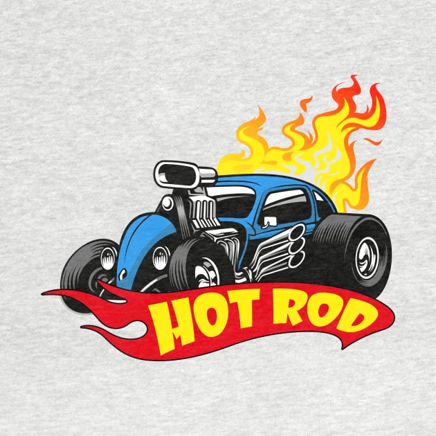 HOT ROD by theanomalius_merch